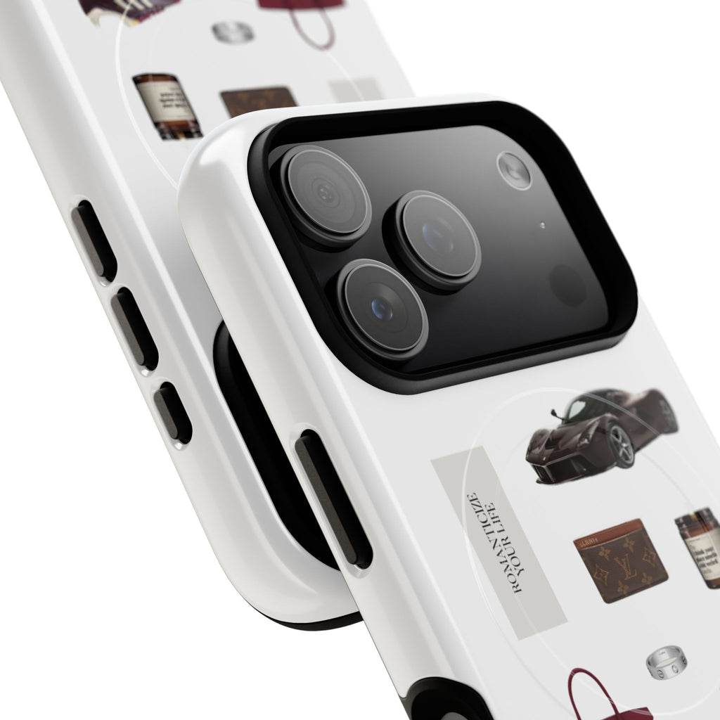 SAEVO Bordeaux Luxe Magnetic iPhone Case