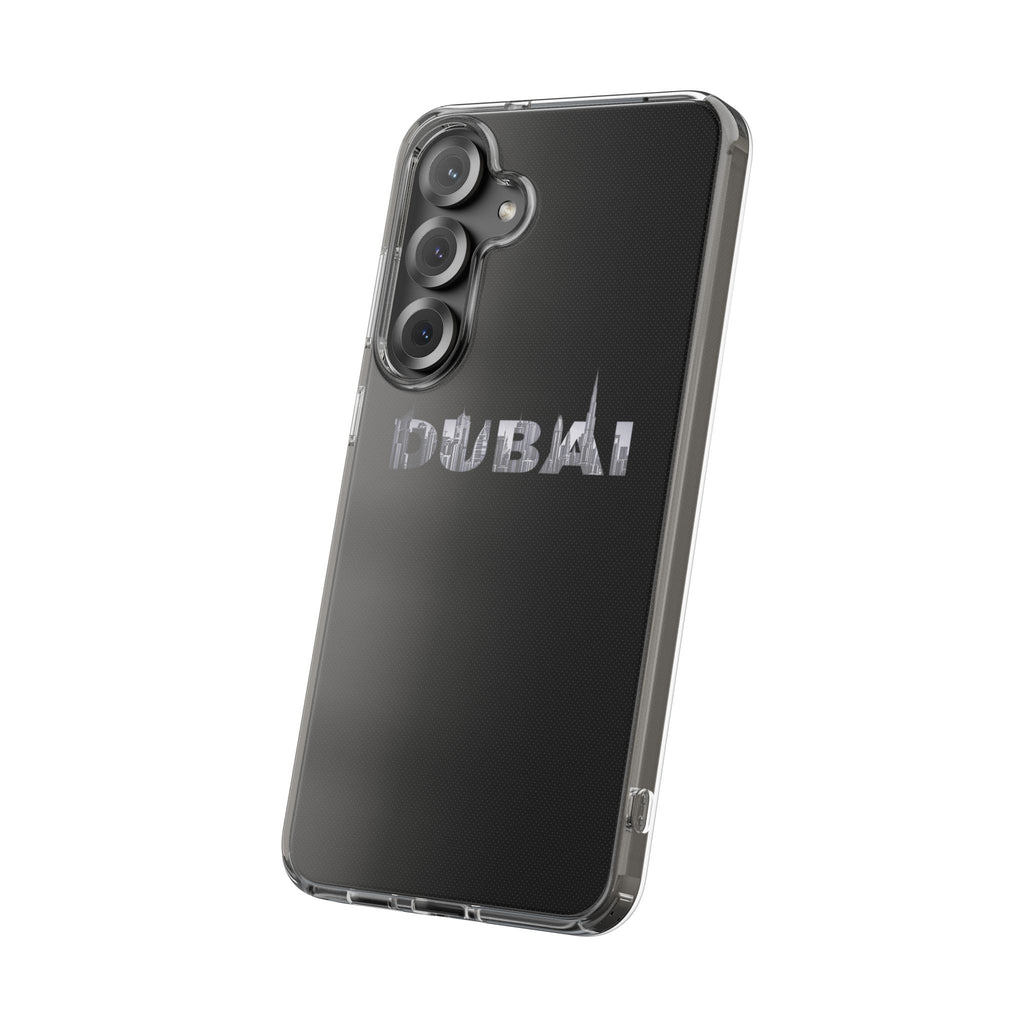 Dubai Skyline Clear Impact-Resistant Case
