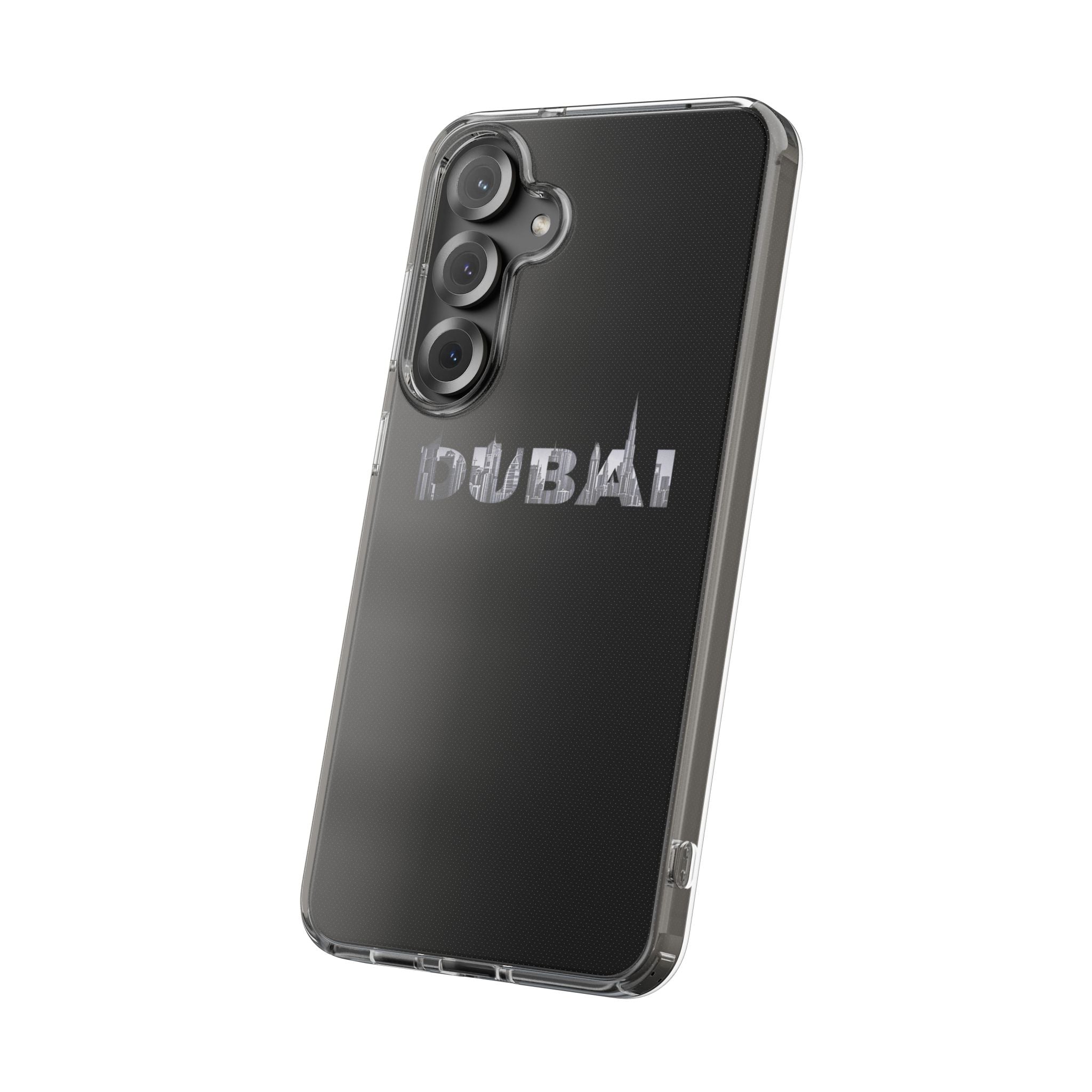 Dubai Skyline Clear Impact-Resistant Case