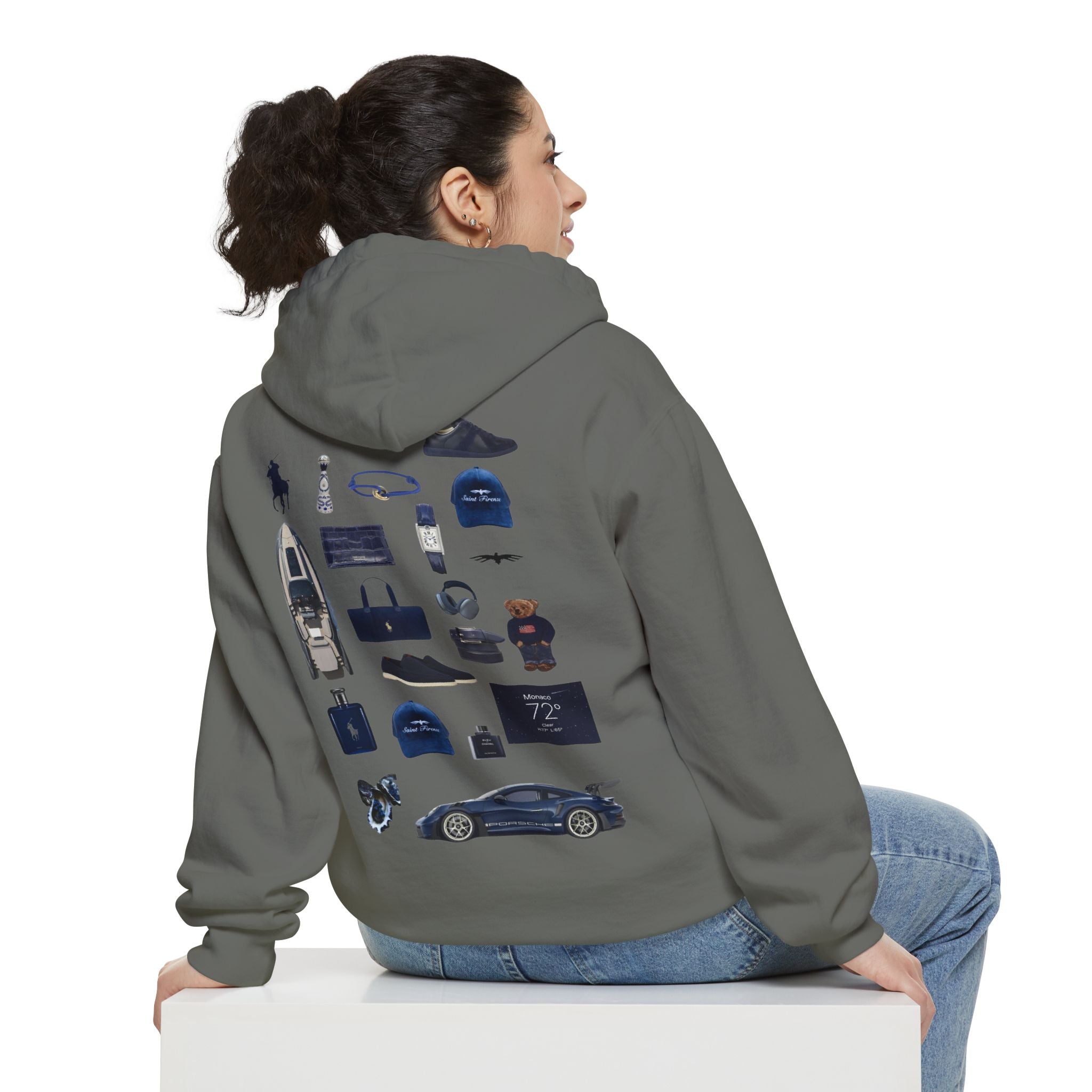 SAEVO Riviera Blue Hoodie