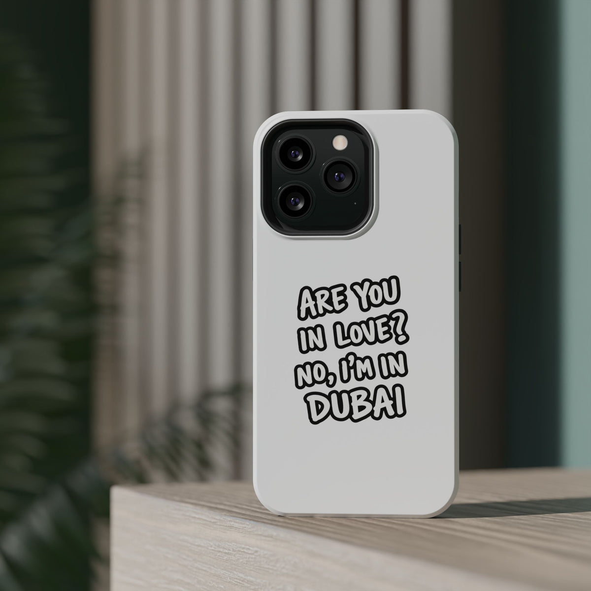 Dubai Love Magnetic Impact-Resistant Case