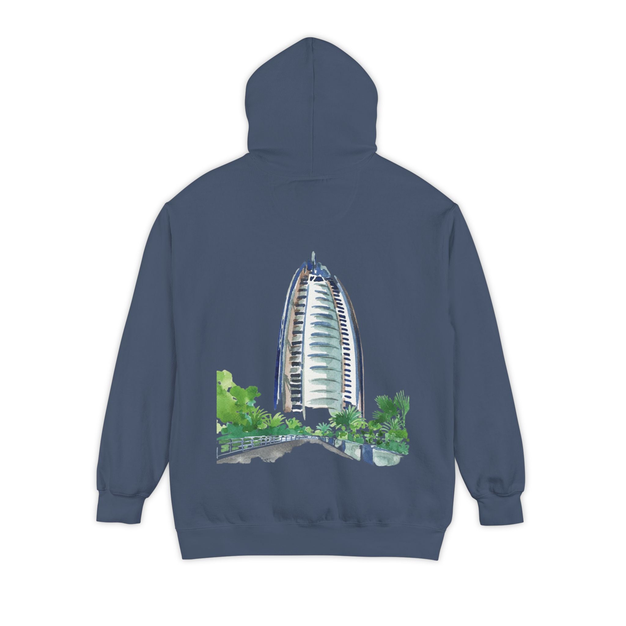 SAEVO Burj Al Arab Watercolor Hoodie