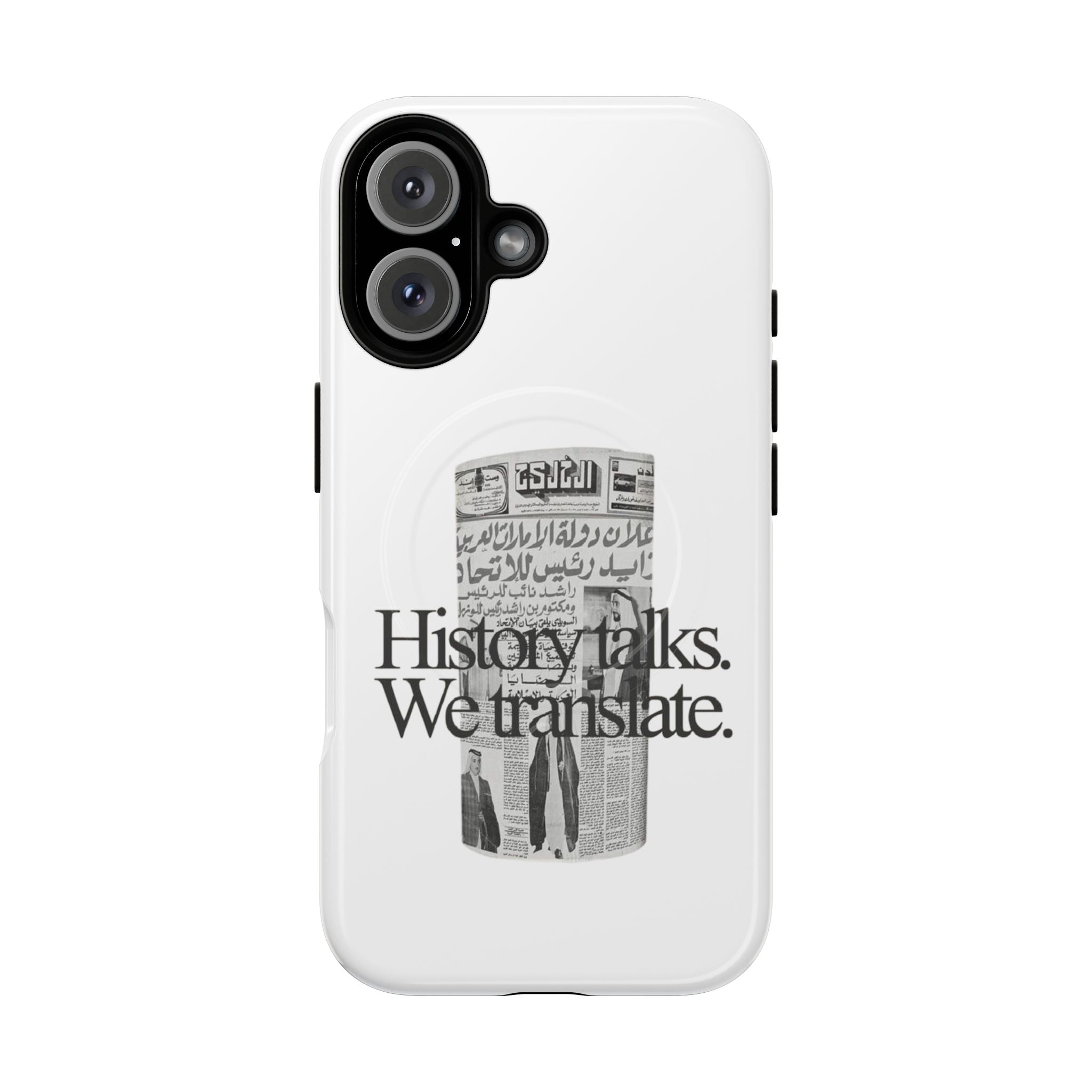 SAEVO UAE History Magnetic iPhone Case
