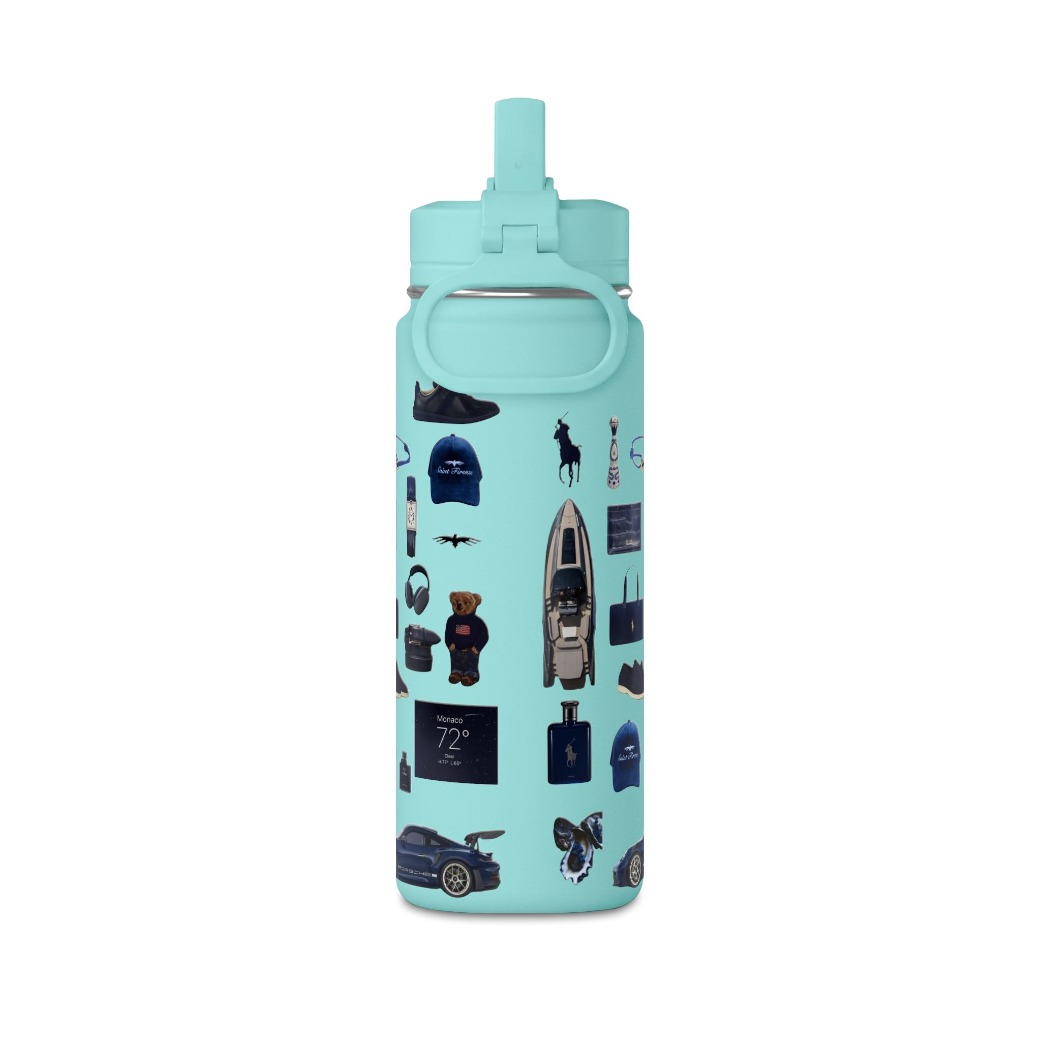 SAEVO Riviera Blue Mini Water Bottle – 0.6L