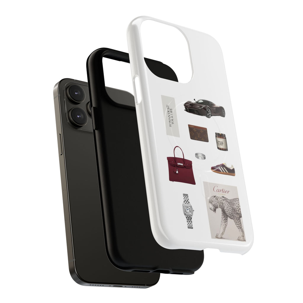 SAEVO Bordeaux Luxe Magnetic iPhone Case