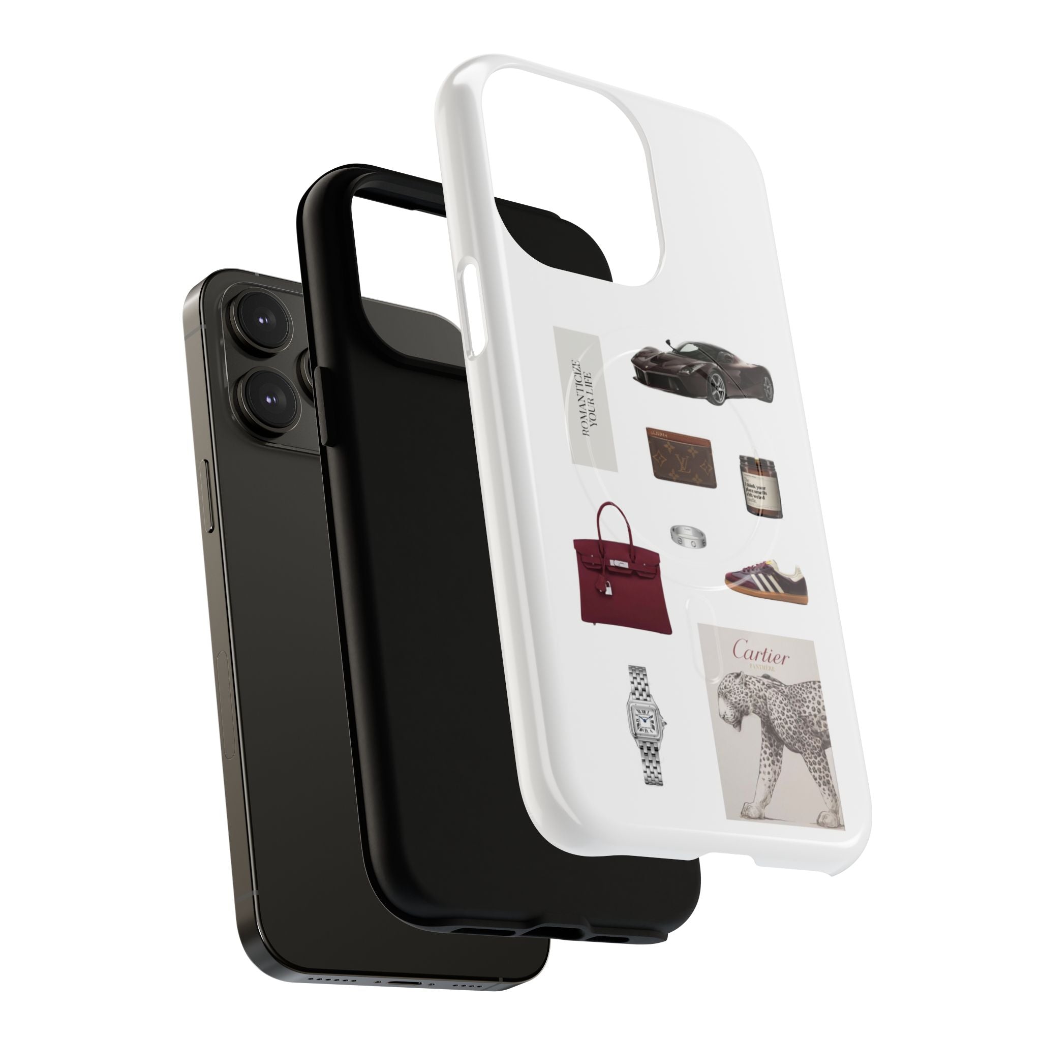 SAEVO Bordeaux Luxe Magnetic iPhone Case
