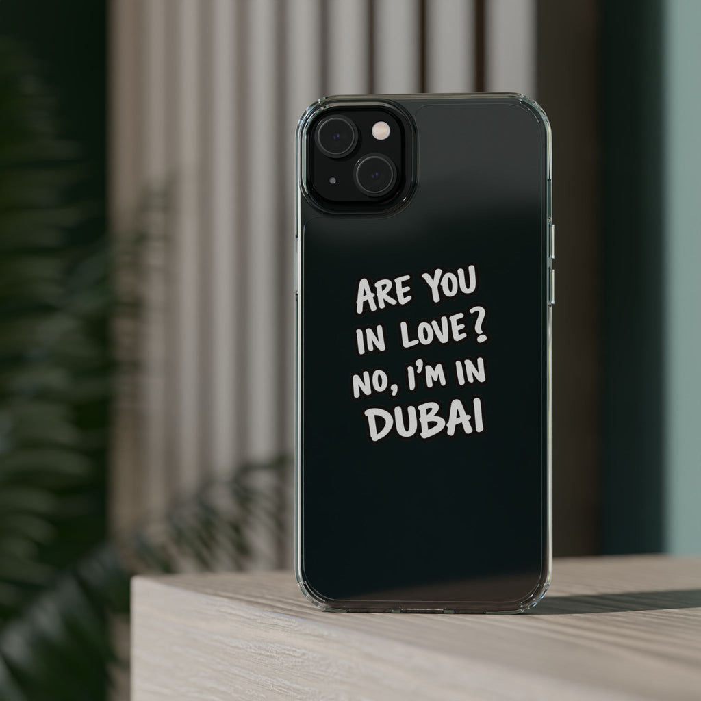 Dubai Love Clear Impact-Resistant Case