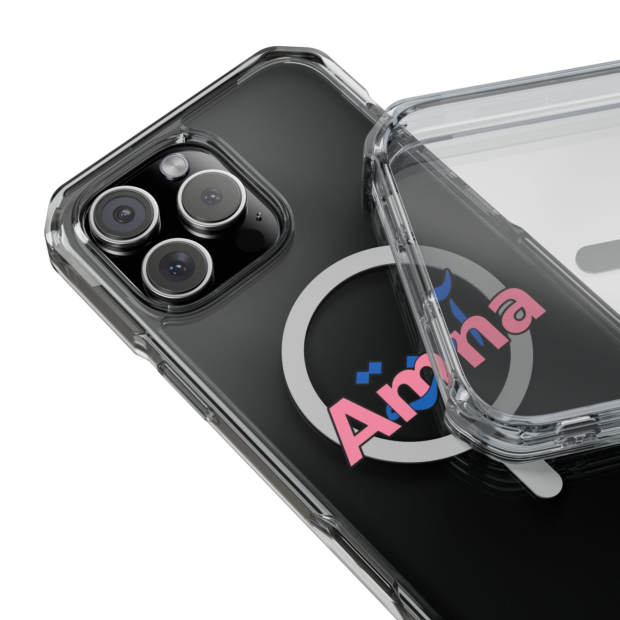 Amna Magnetic Clear iPhone Case