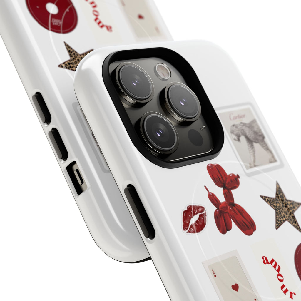 SAEVO Crimson Instinct Magnetic iPhone Case