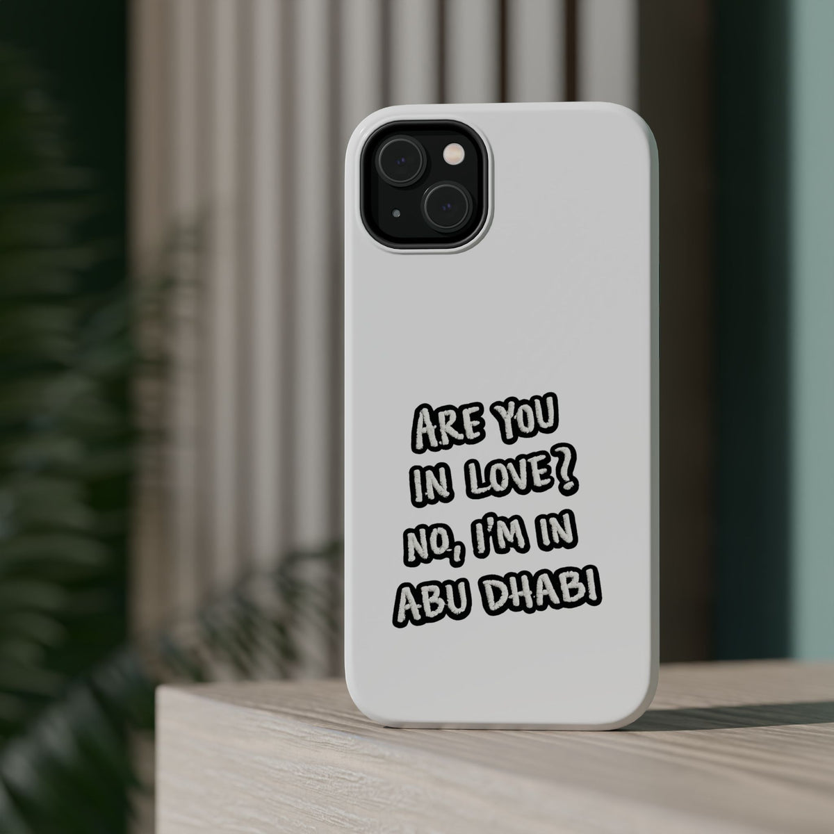 Abu Dhabi Love Magnetic Impact-Resistant Case