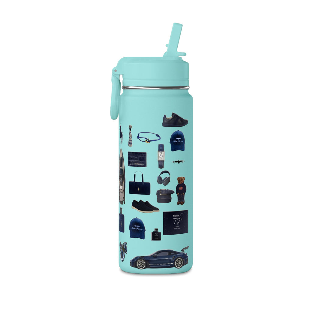 SAEVO Riviera Blue Mini Water Bottle – 0.6L