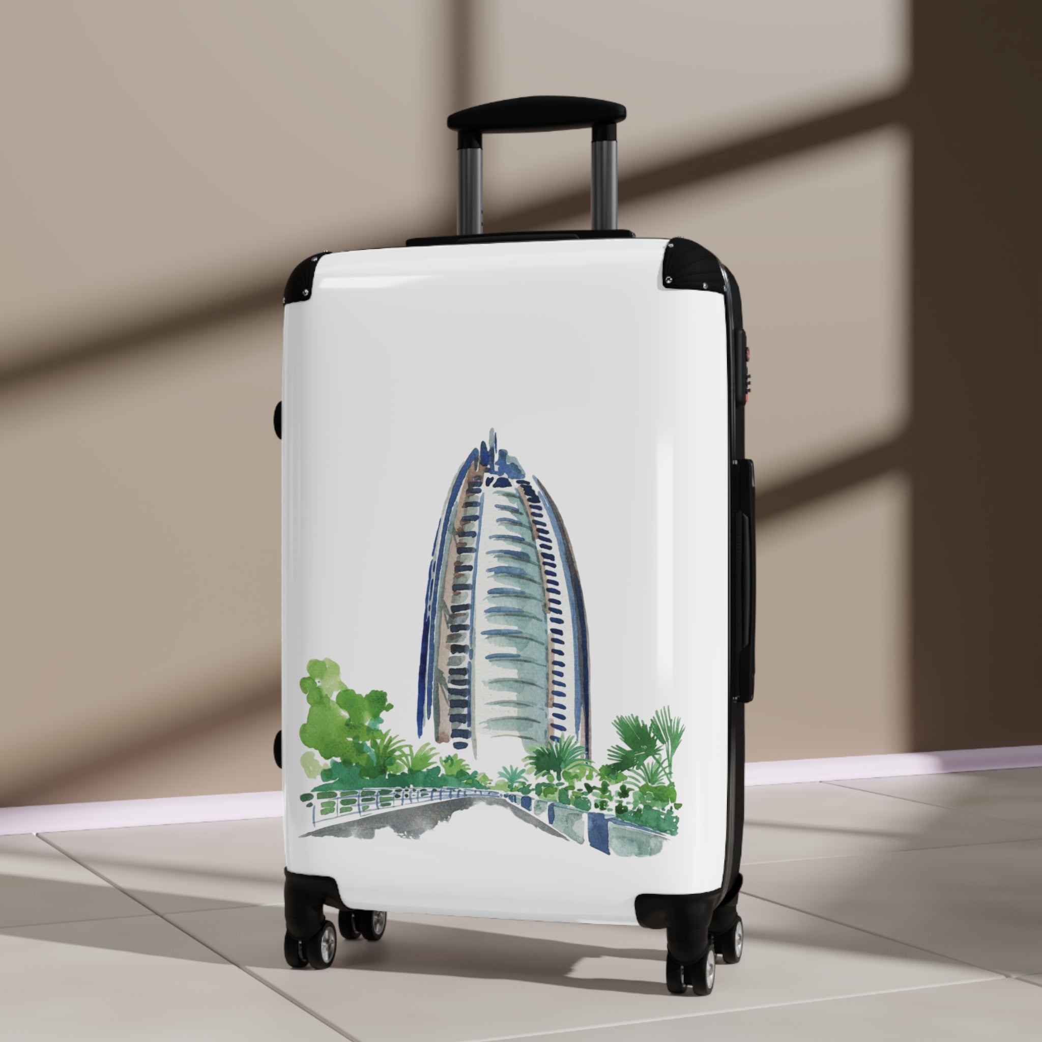 SAEVO Burj Al Arab Watercolor Suitcase