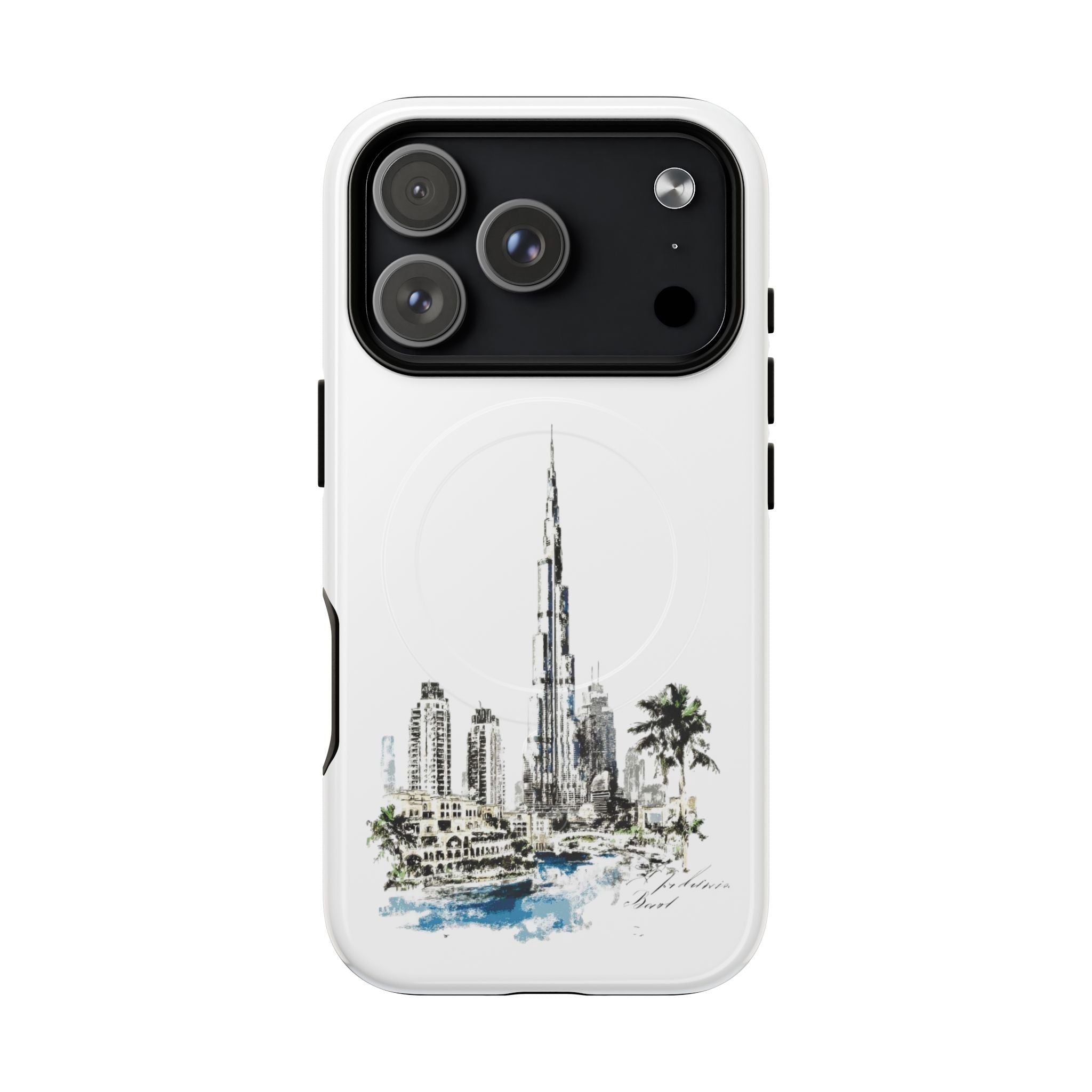 SAEVO Burj Khalifa Magnetic iPhone Case