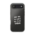 Dubai Love Clear Impact-Resistant Case