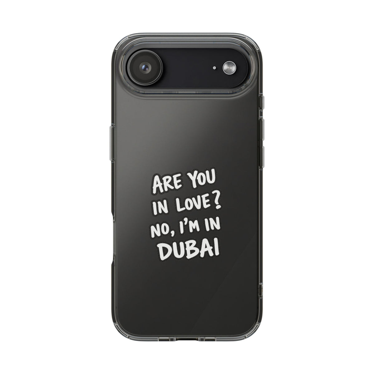 Dubai Love Clear Impact-Resistant Case