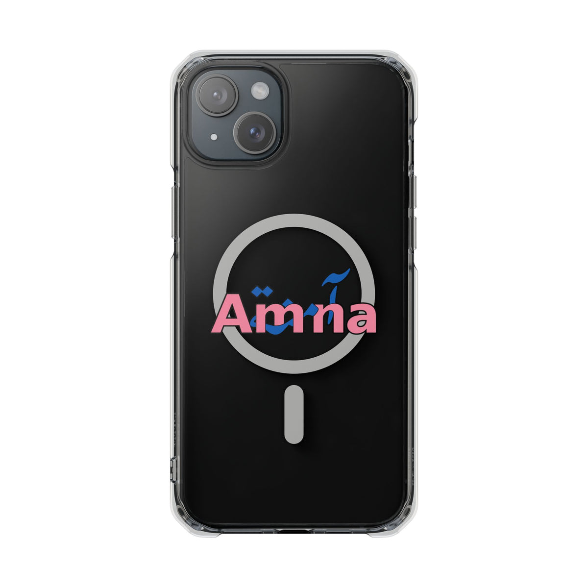 Amna Magnetic Clear iPhone Case