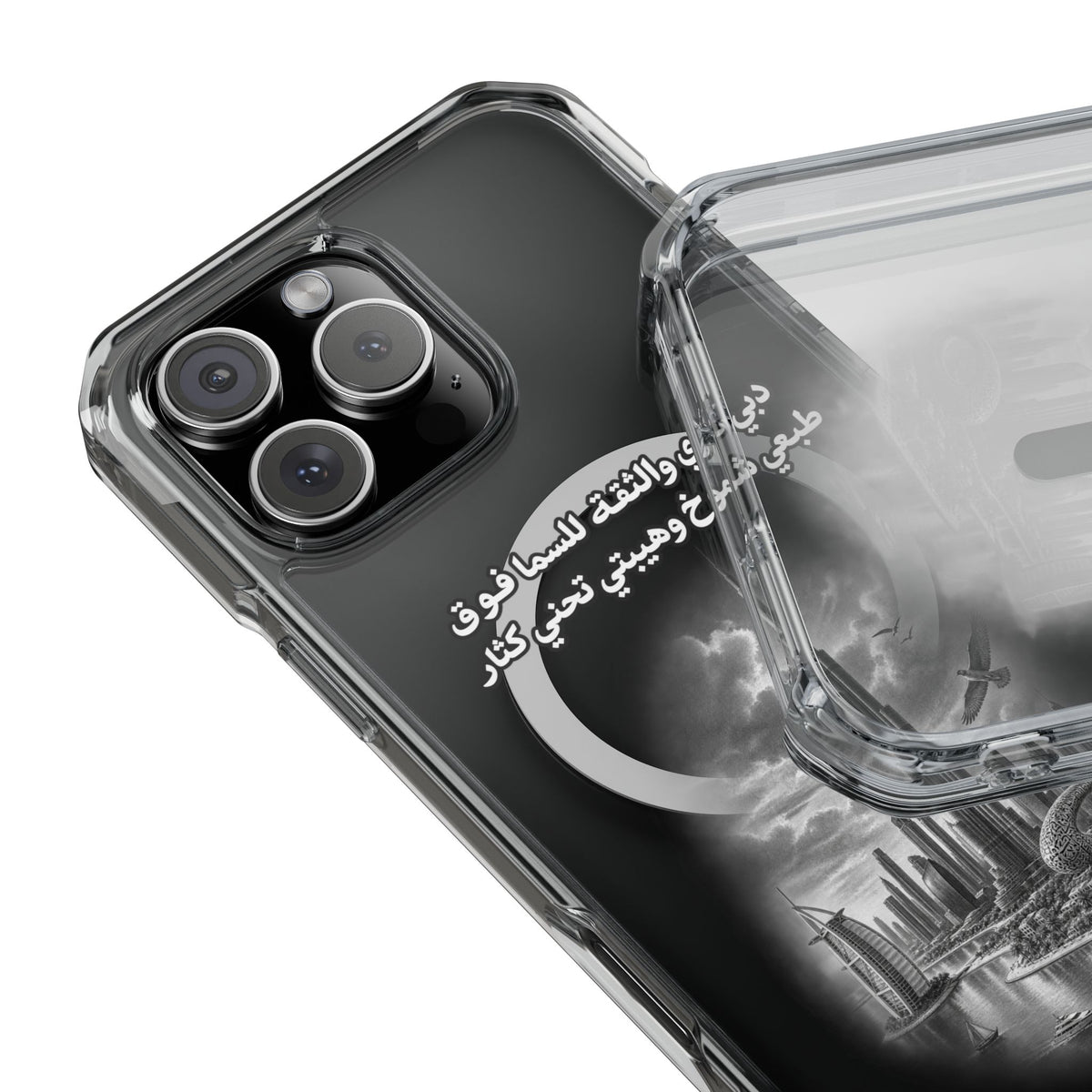 Dubai Dari Magnetic Clear Case