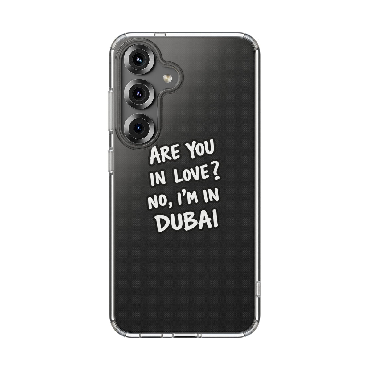 Dubai Love Clear Impact-Resistant Case