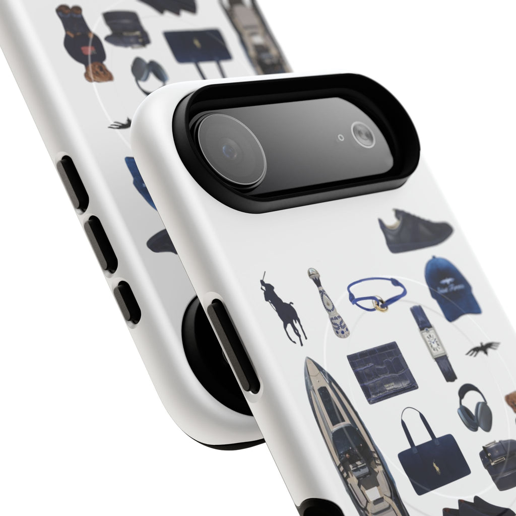 SAEVO Riviera Blue Magnetic iPhone Case