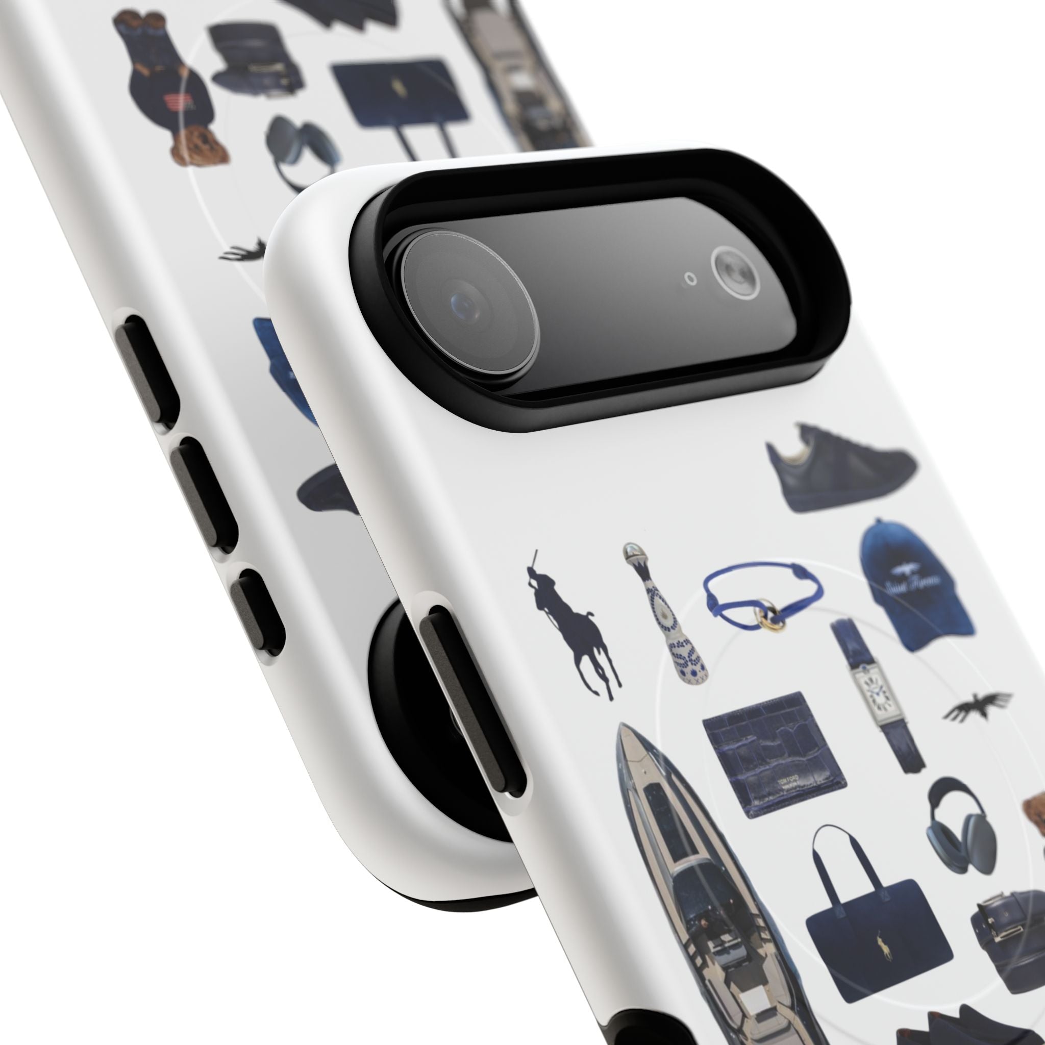 SAEVO Riviera Blue Magnetic iPhone Case