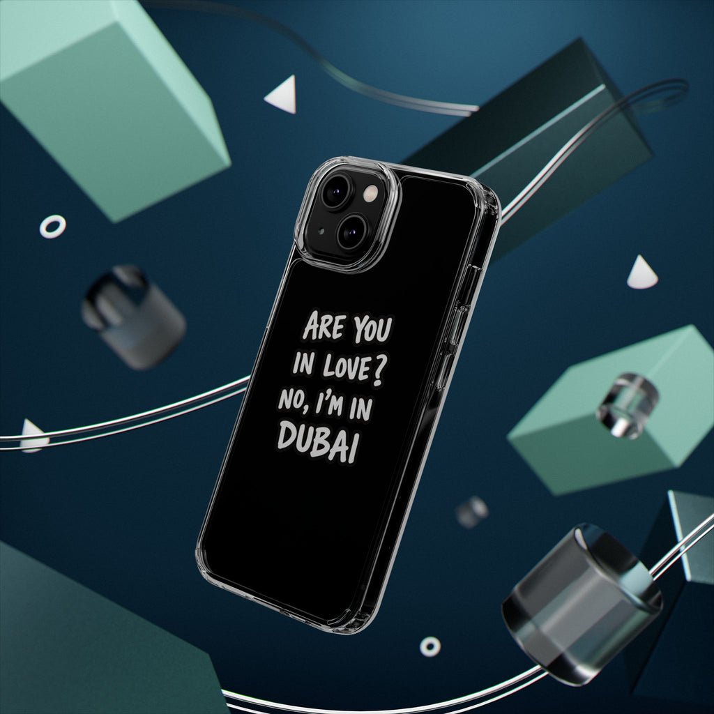 Dubai Love Clear Impact-Resistant Case