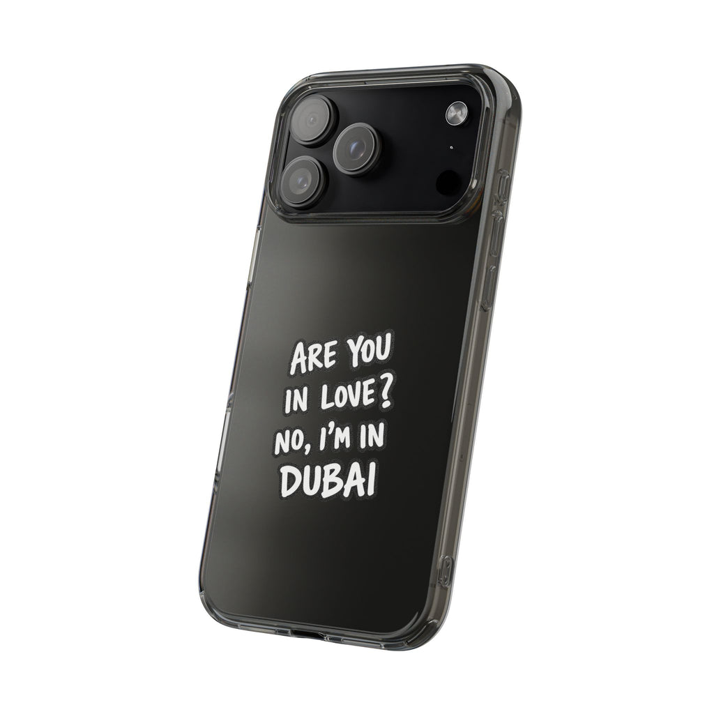 Dubai Love Clear Impact-Resistant Case