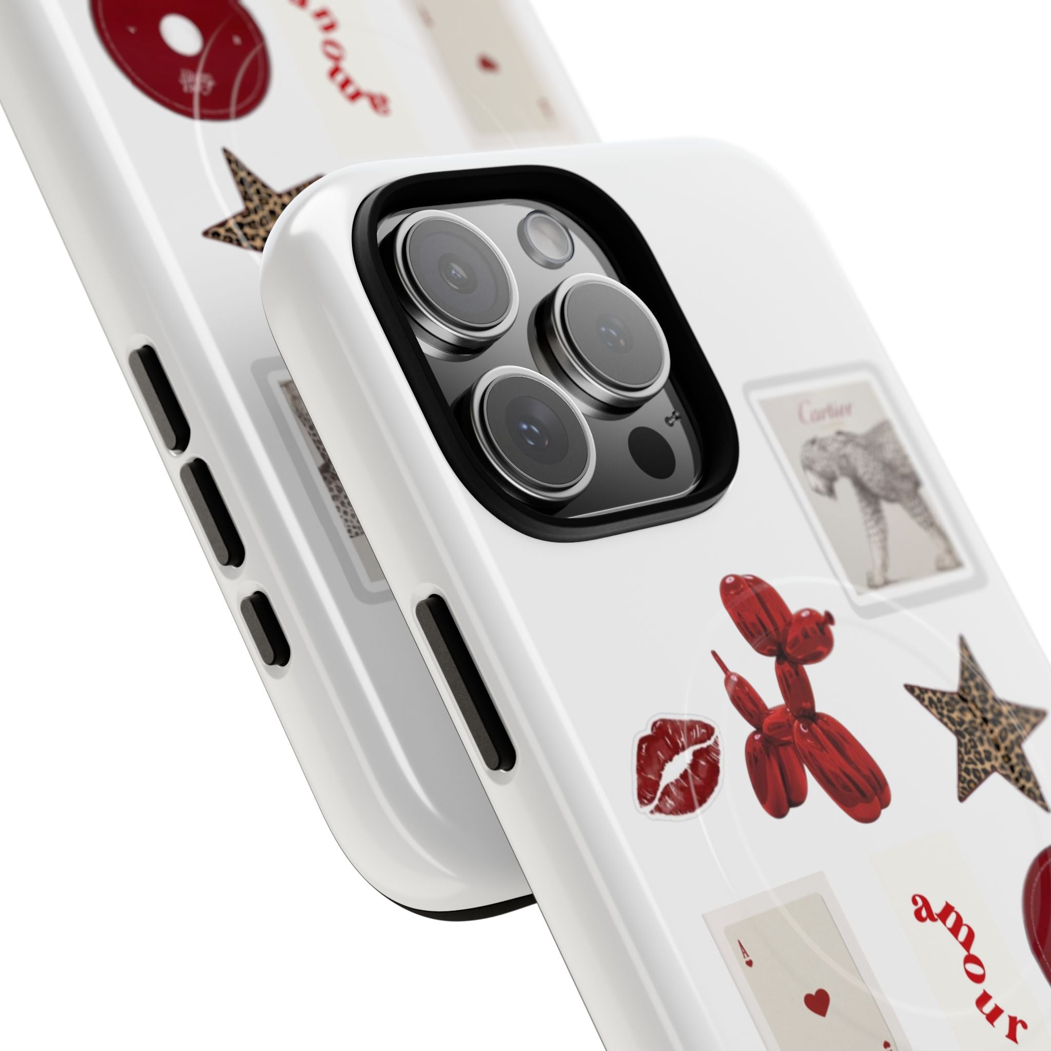 SAEVO Crimson Instinct Magnetic iPhone Case