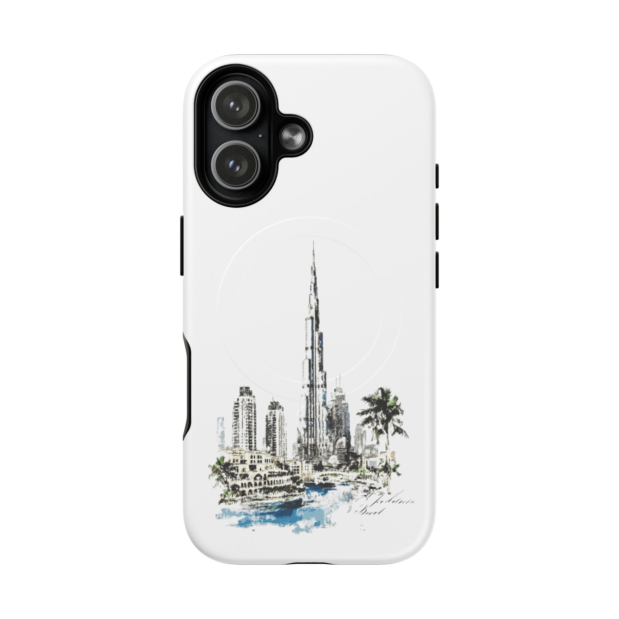 SAEVO Burj Khalifa Magnetic iPhone Case