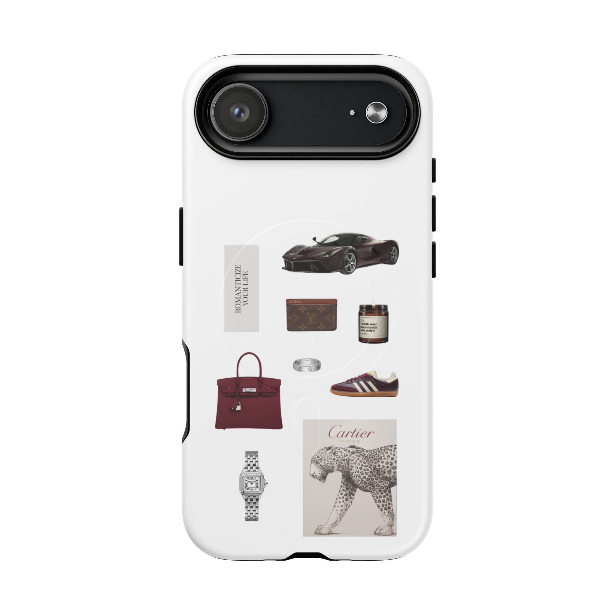 SAEVO Bordeaux Luxe Magnetic iPhone Case