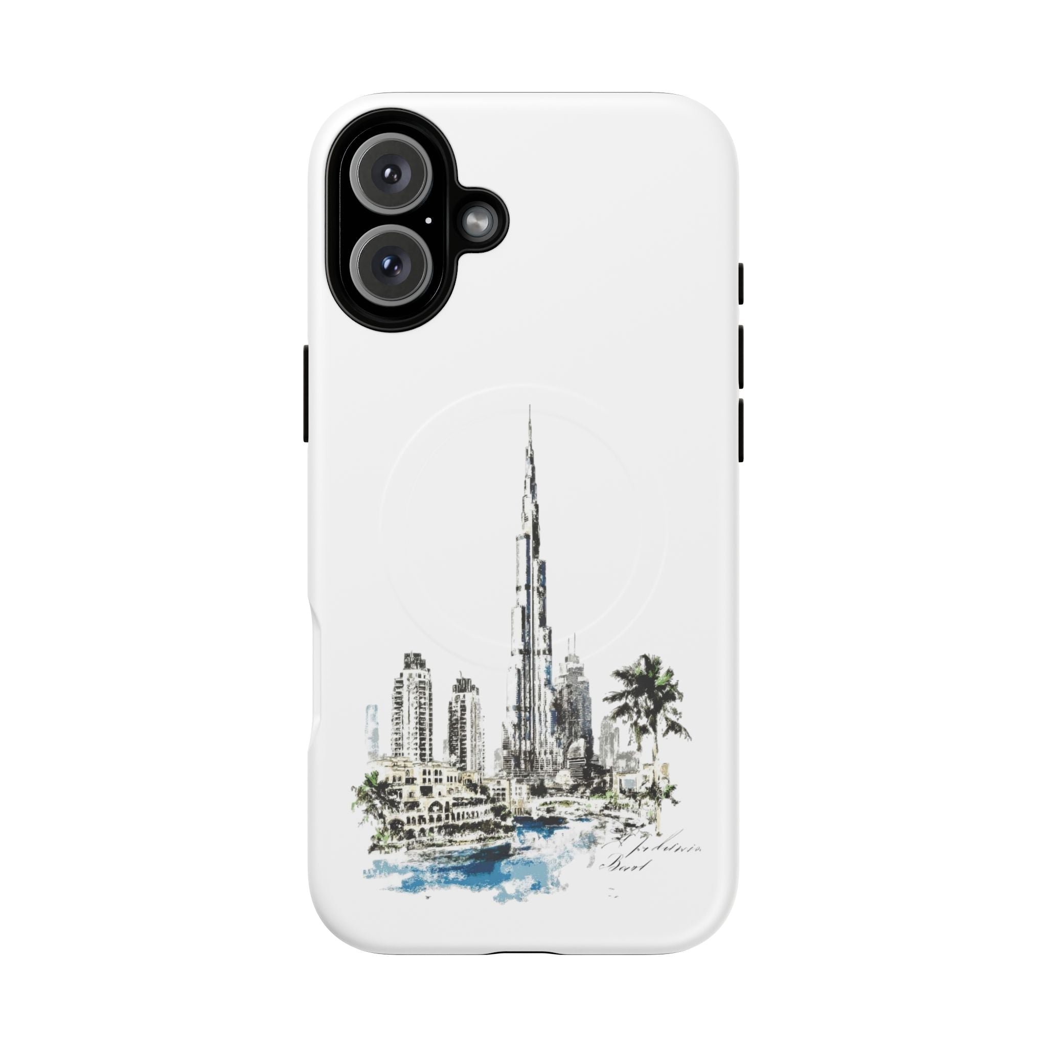 SAEVO Burj Khalifa Magnetic iPhone Case