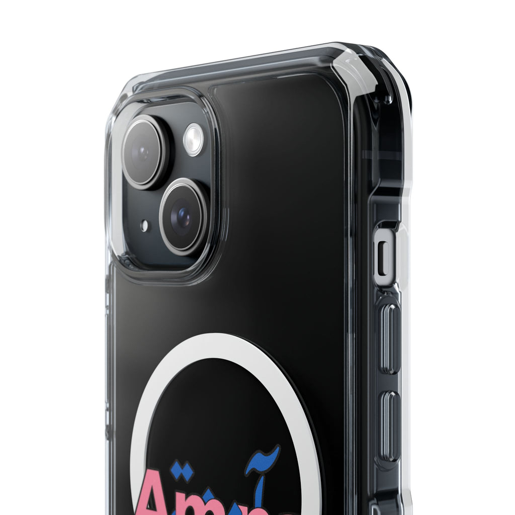 Amna Magnetic Clear iPhone Case