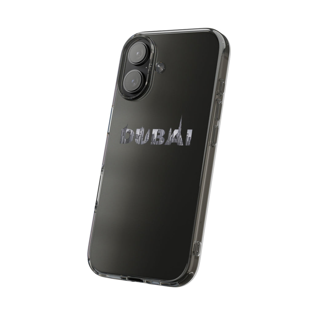 Dubai Skyline Clear Impact-Resistant Case