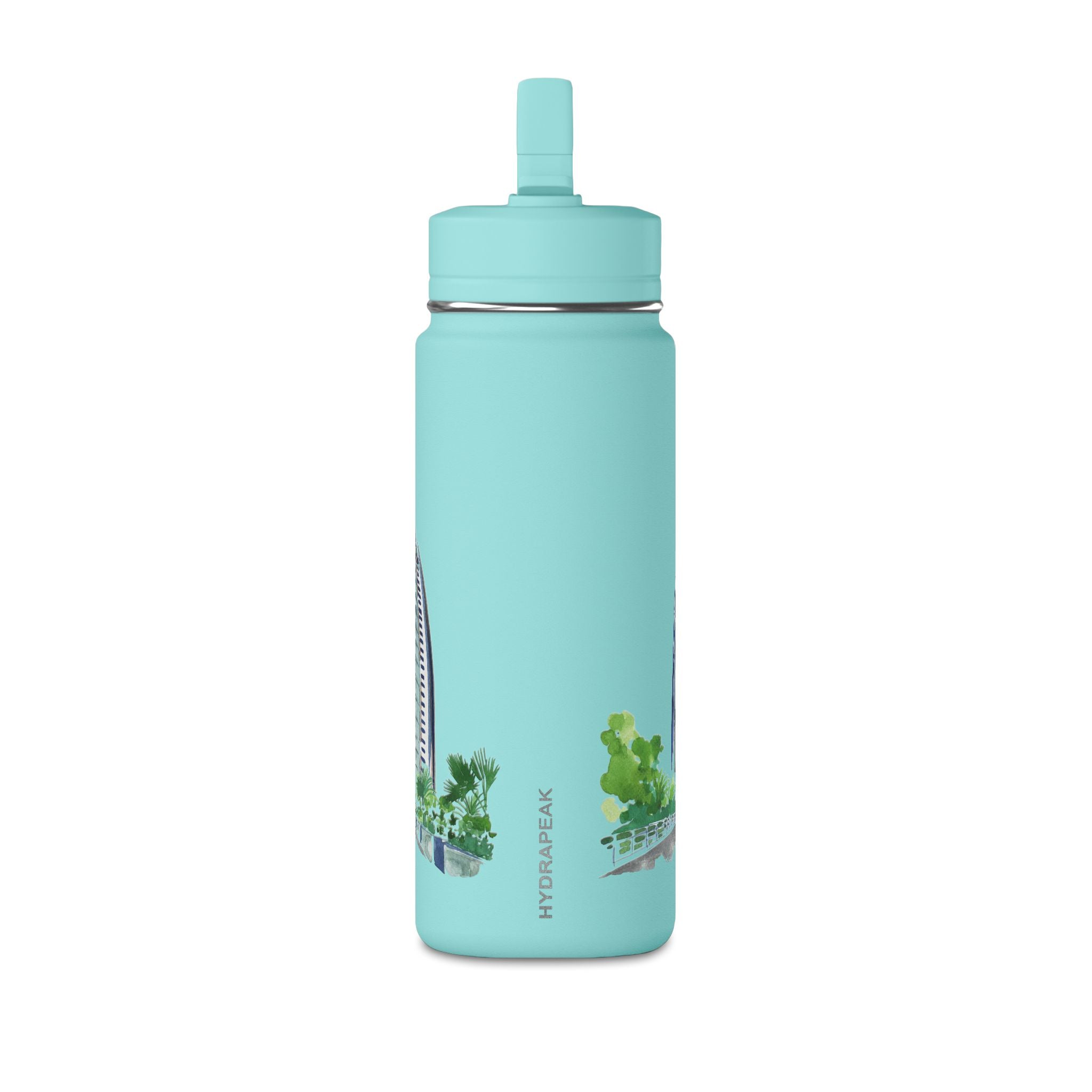 SAEVO Burj Al Arab Watercolor Mini Water Bottle – 0.6L