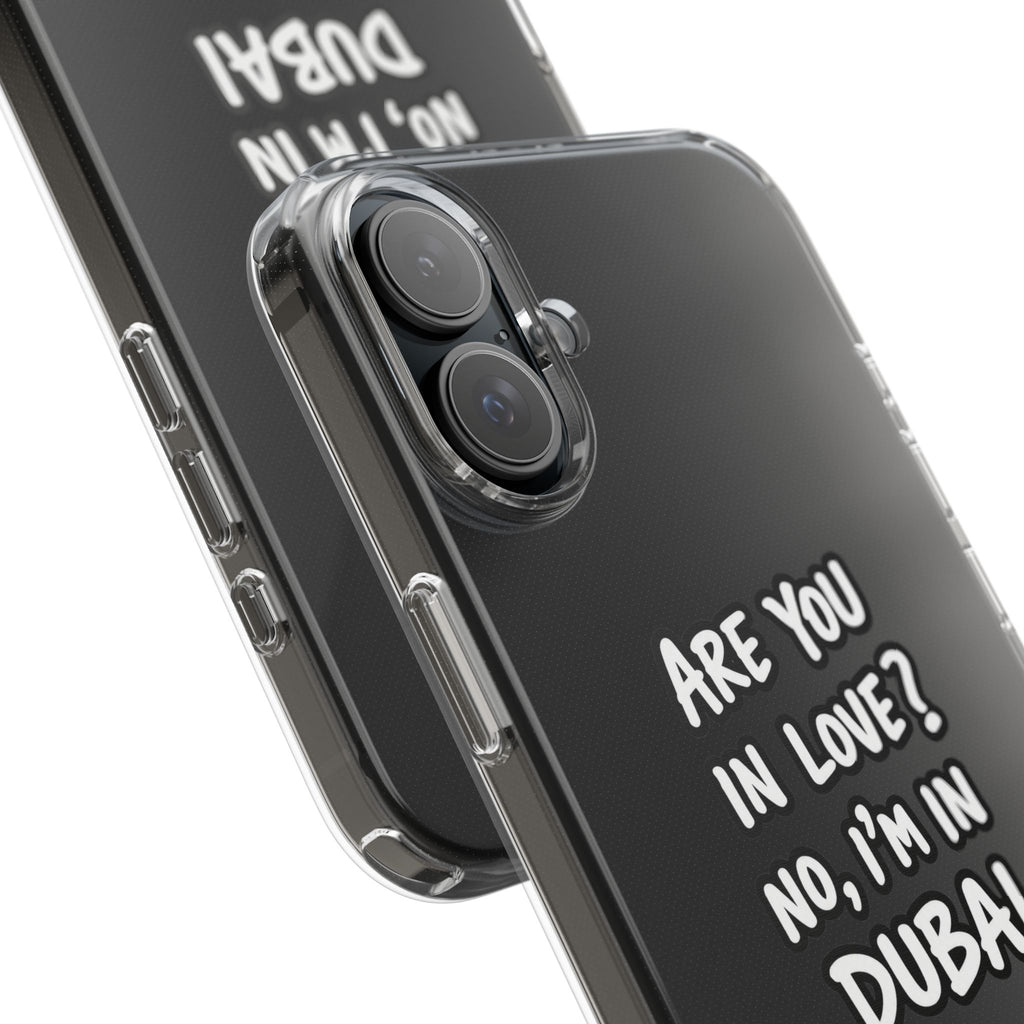 Dubai Love Clear Impact-Resistant Case