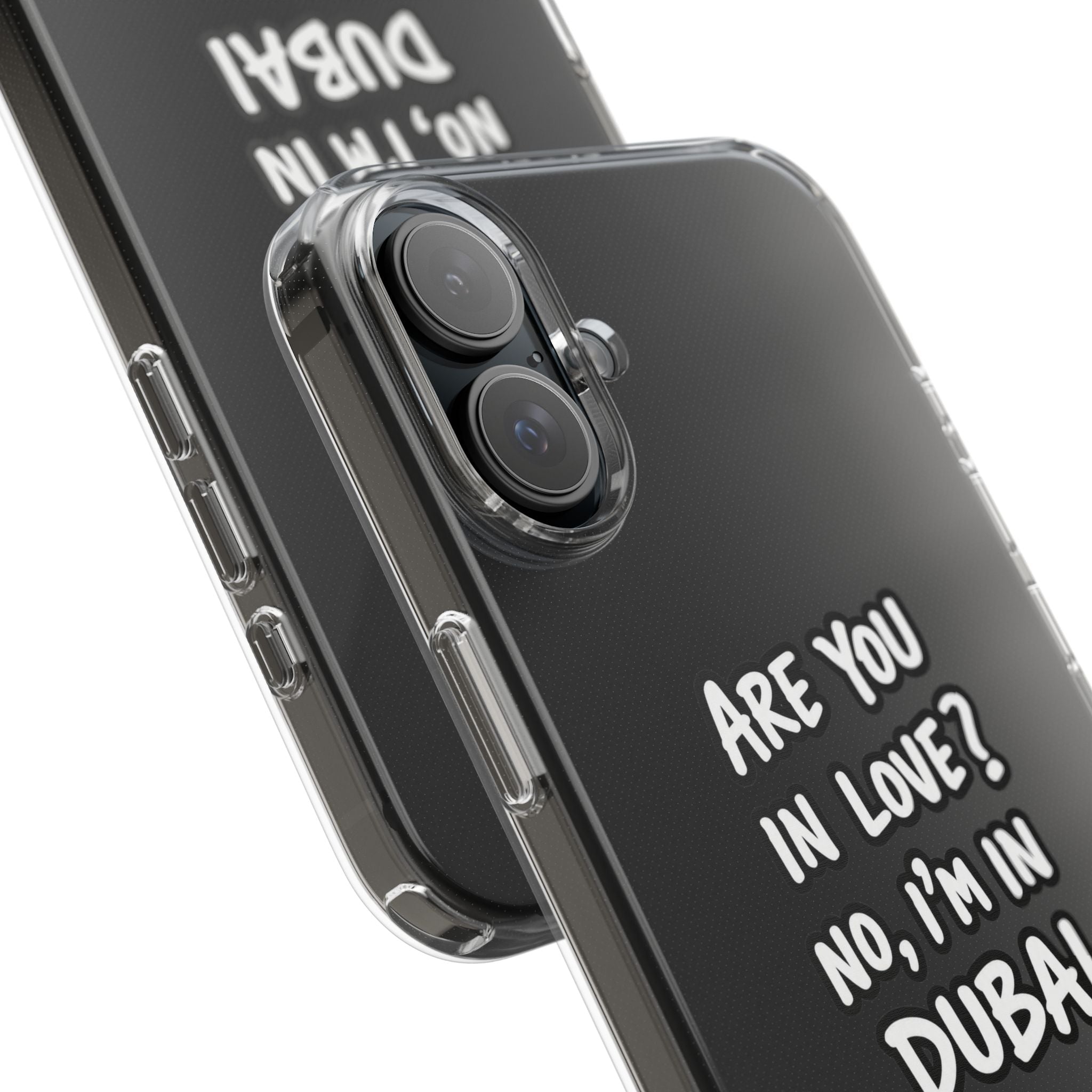 Dubai Love Clear Impact-Resistant Case
