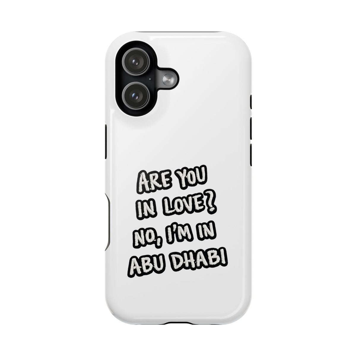 Abu Dhabi Love Magnetic Impact-Resistant Case