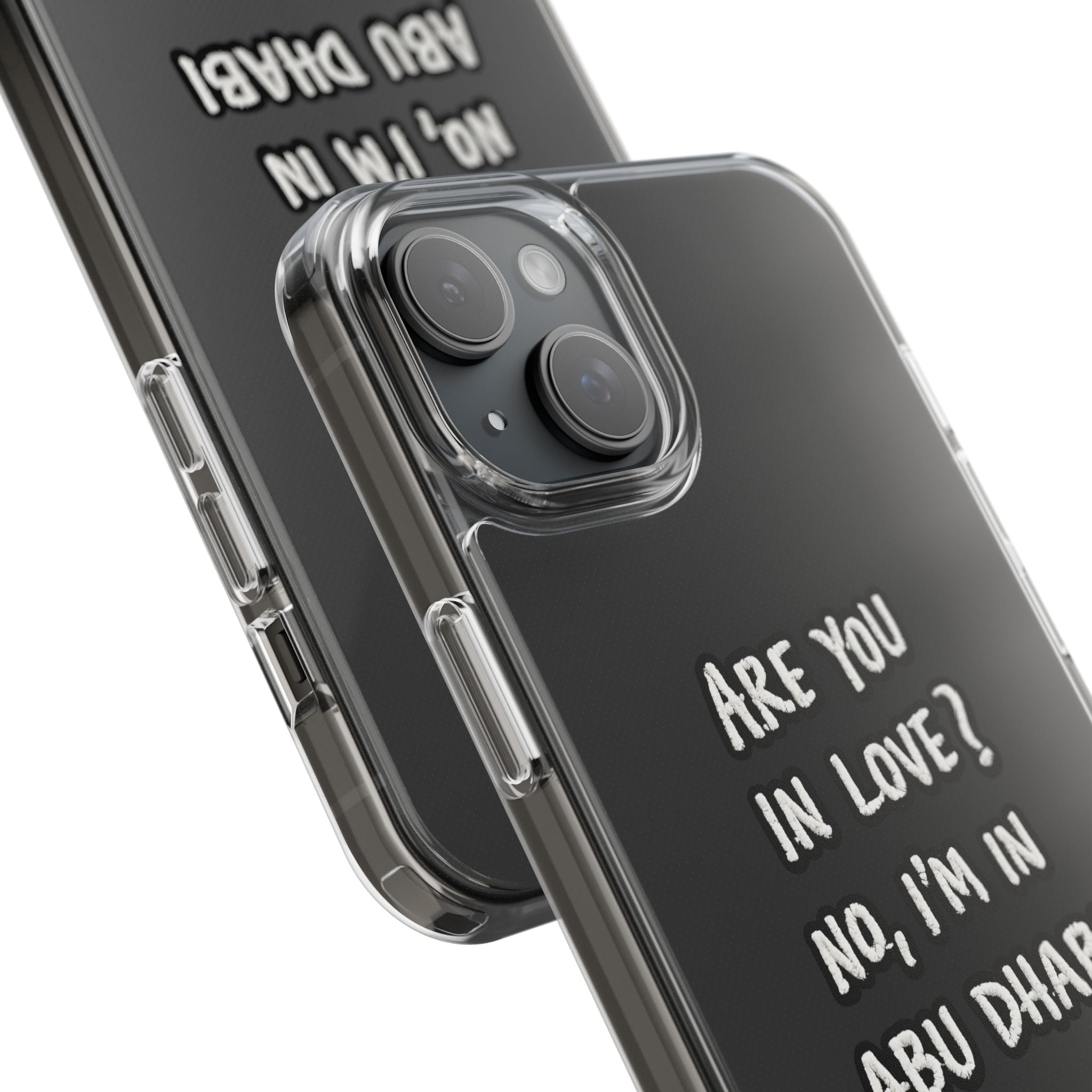 Abu Dhabi Love Clear Case