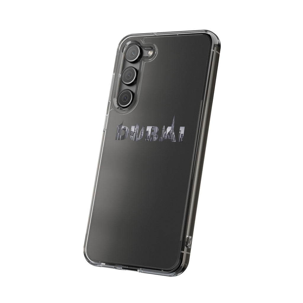 Dubai Skyline Clear Impact-Resistant Case