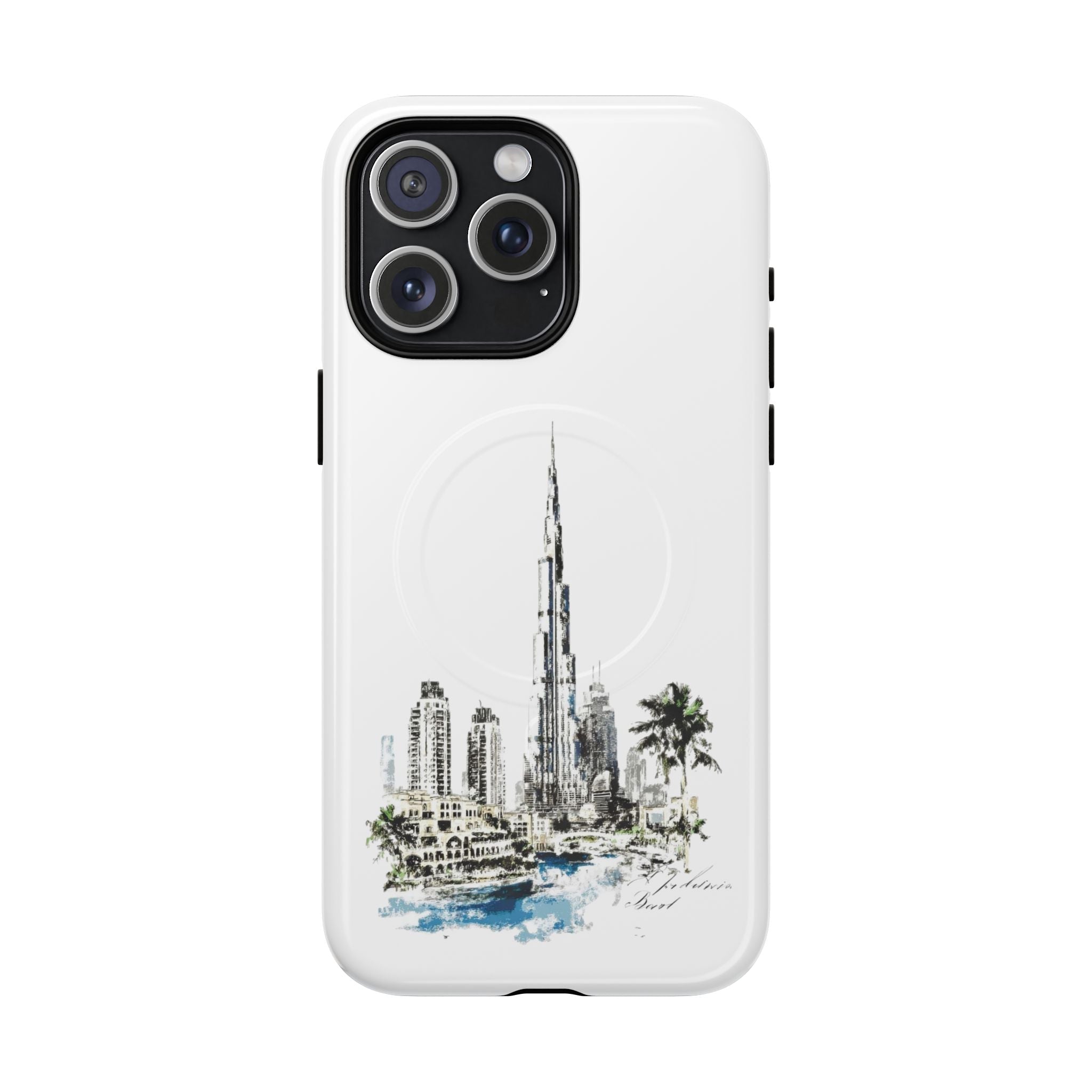 SAEVO Burj Khalifa Magnetic iPhone Case