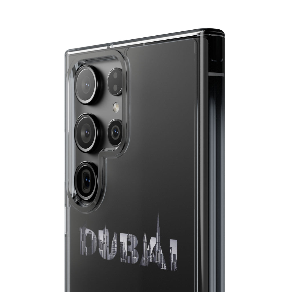 Dubai Skyline Clear Impact-Resistant Case