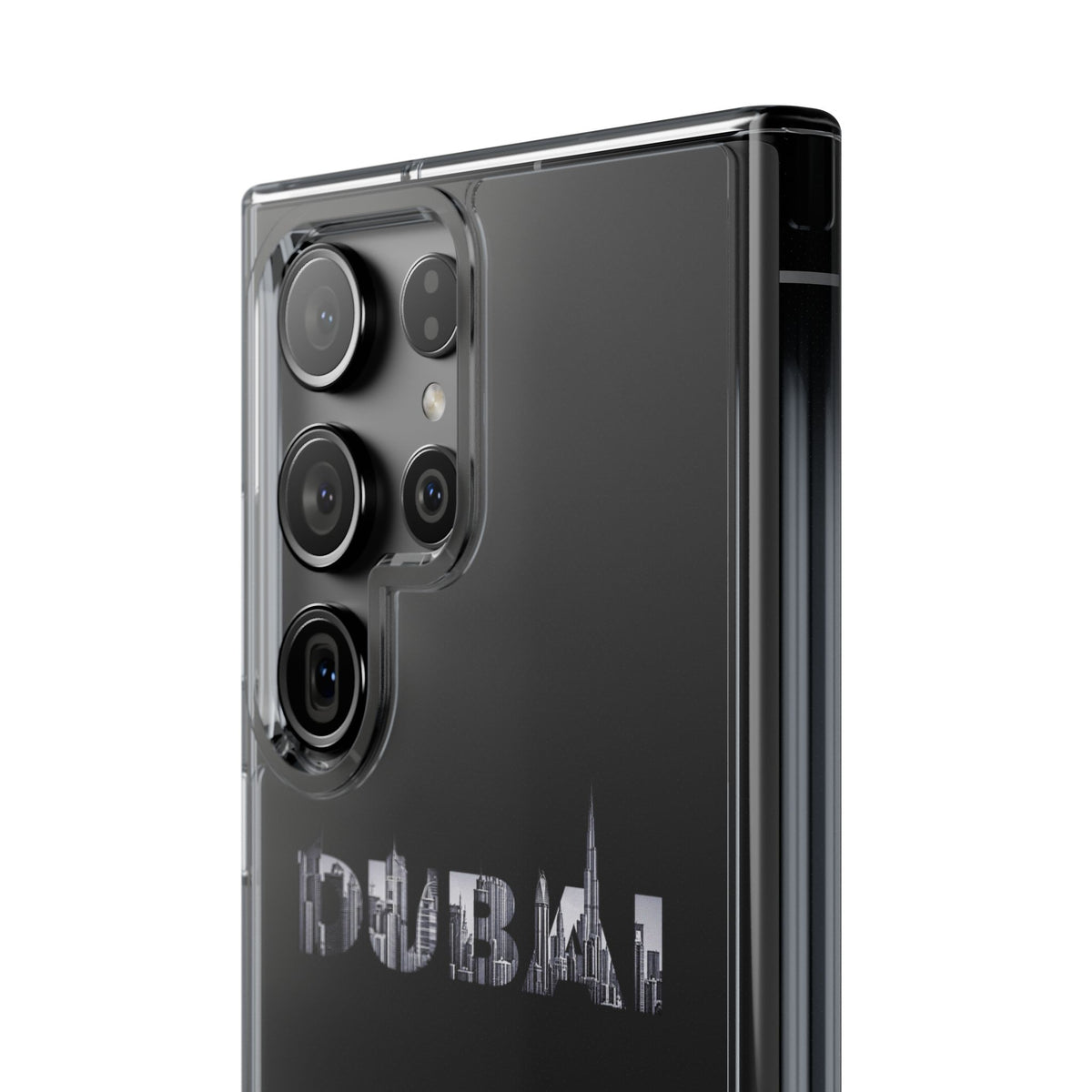 Dubai Skyline Clear Impact-Resistant Case