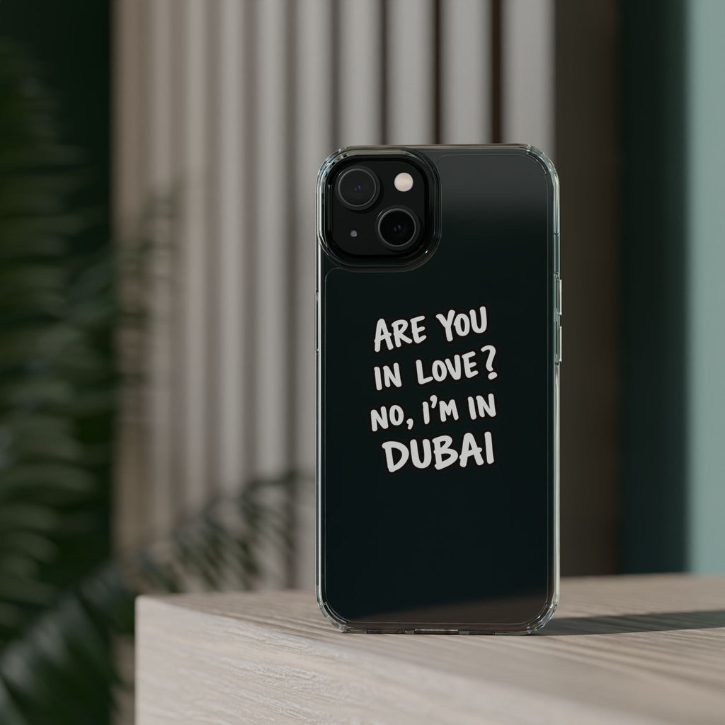 Dubai Love Clear Impact-Resistant Case
