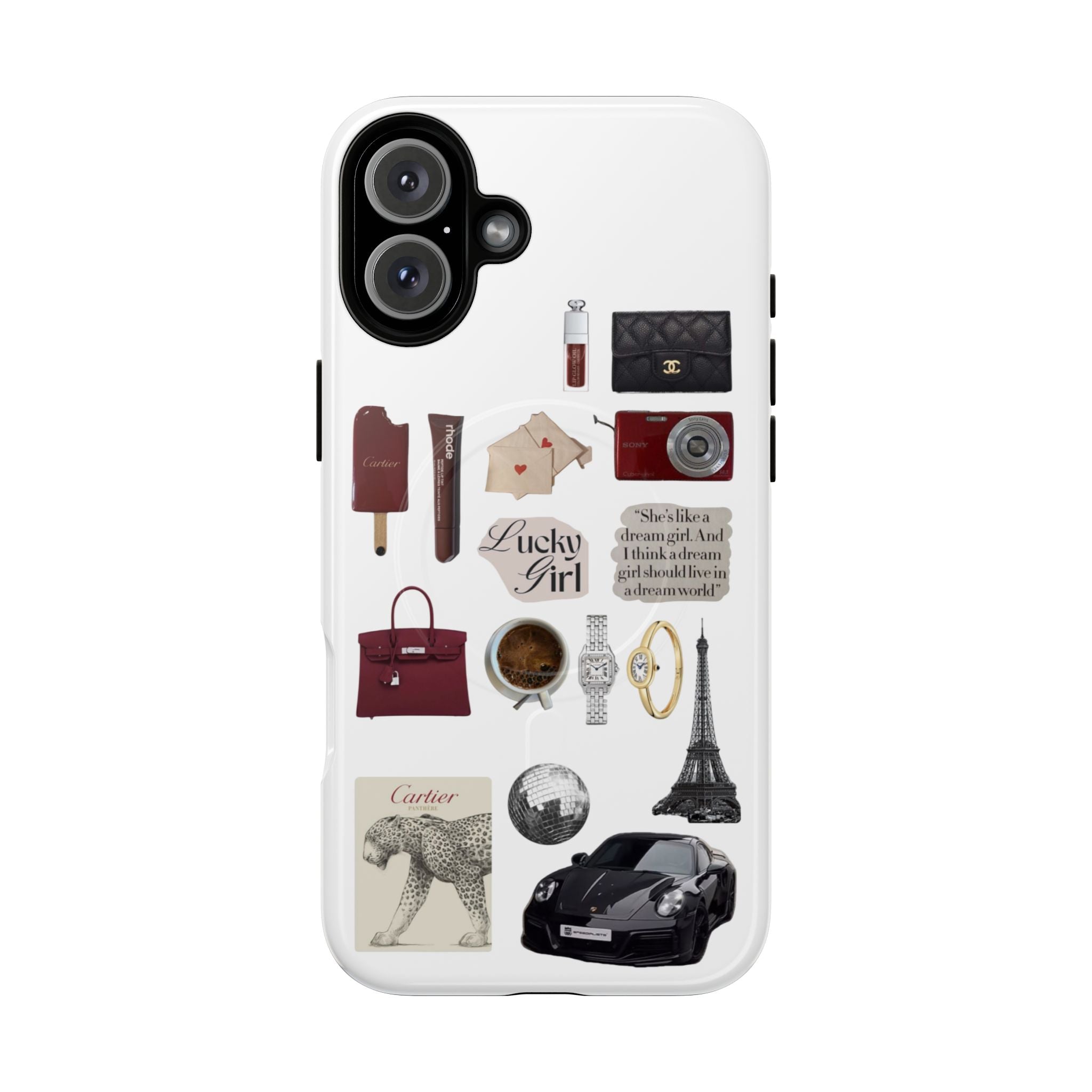 SAEVO Rouge Muse Magnetic iPhone Case
