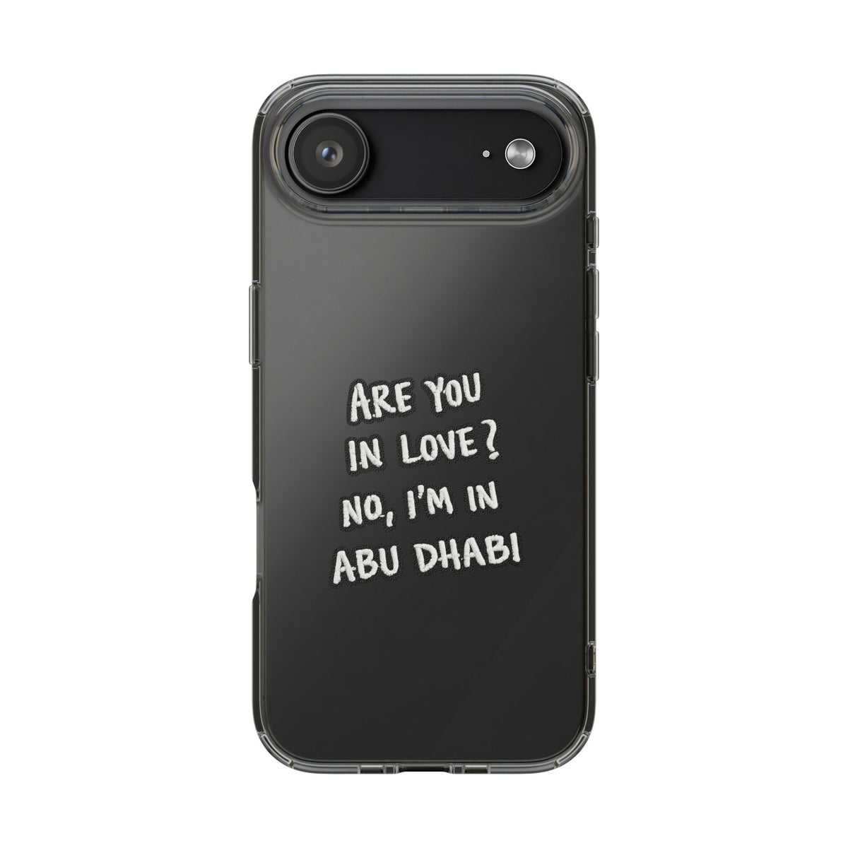 Abu Dhabi Love Clear Case