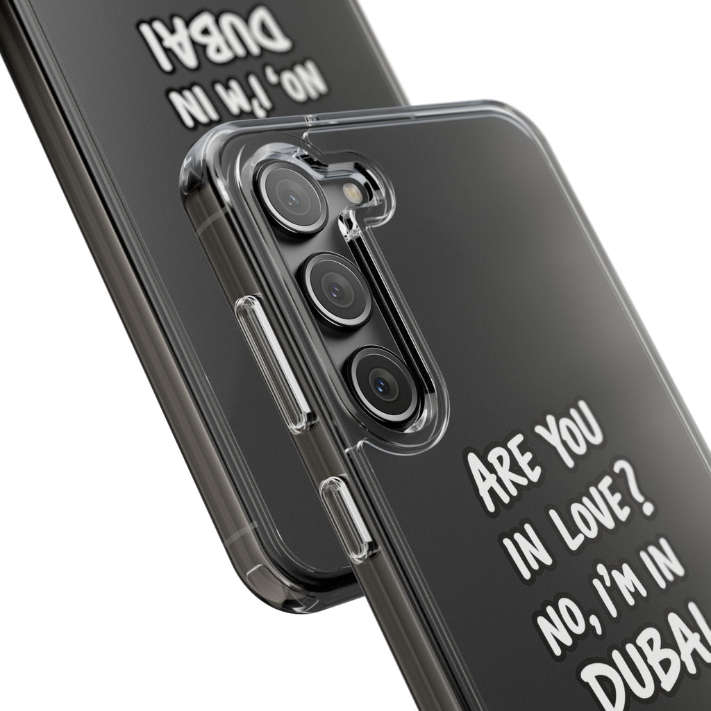 Dubai Love Clear Impact-Resistant Case