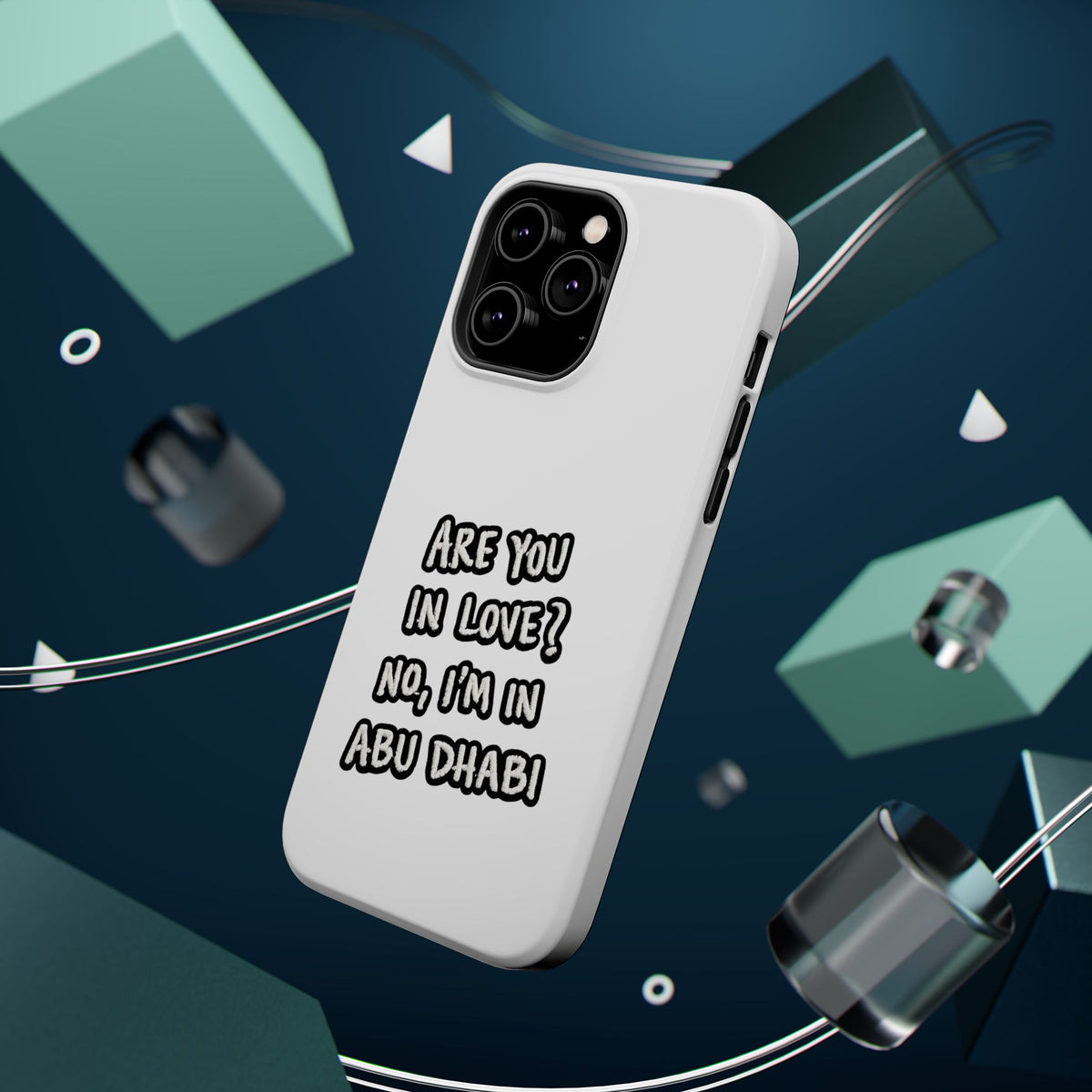 Abu Dhabi Love Magnetic Impact-Resistant Case