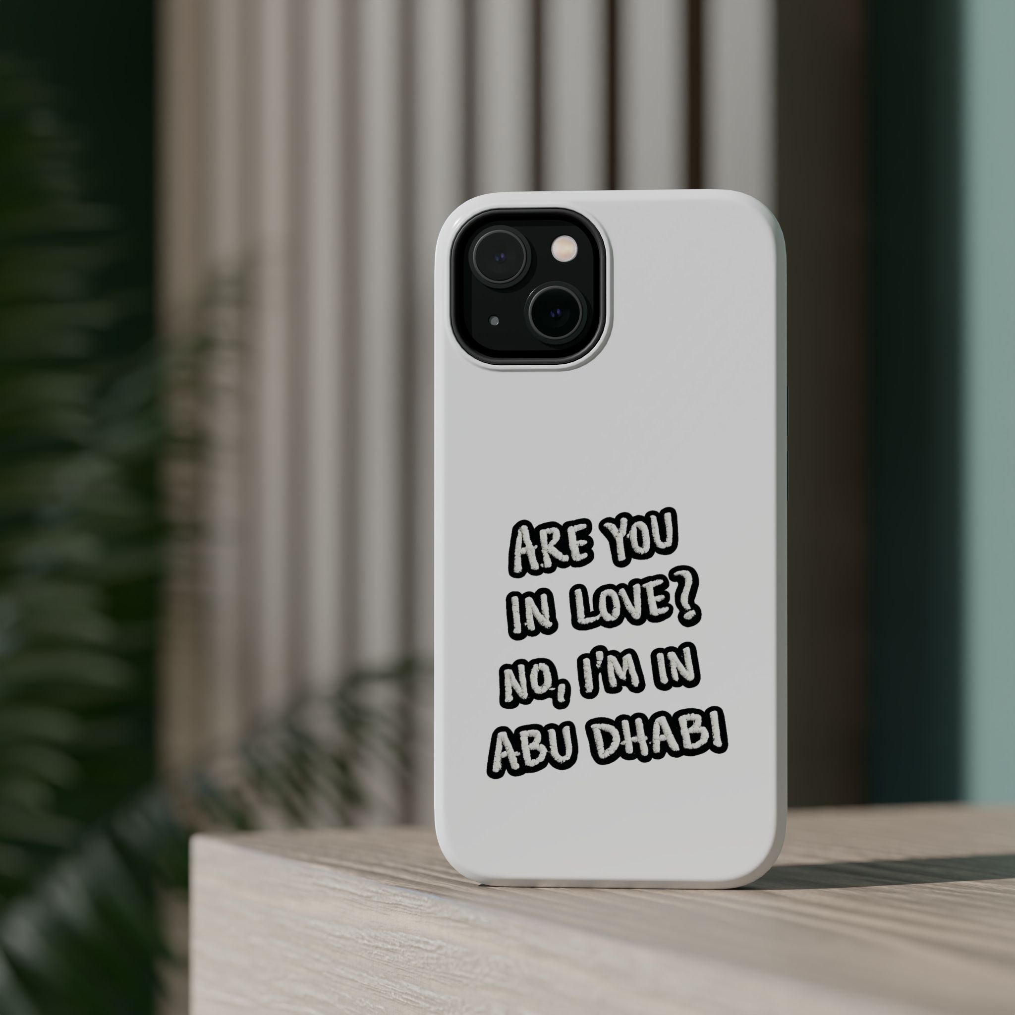 Abu Dhabi Love Magnetic Impact-Resistant Case