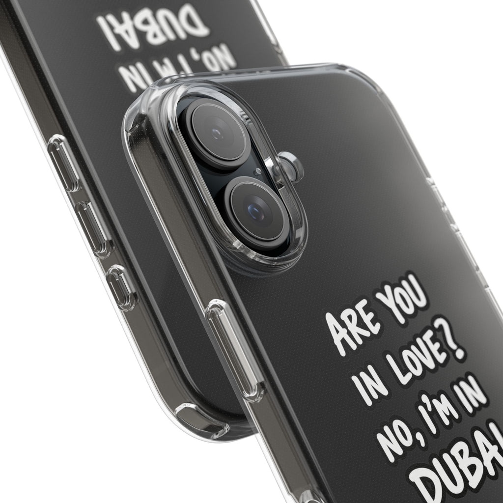 Dubai Love Clear Impact-Resistant Case