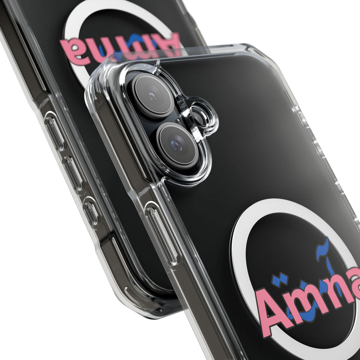 Amna Magnetic Clear iPhone Case