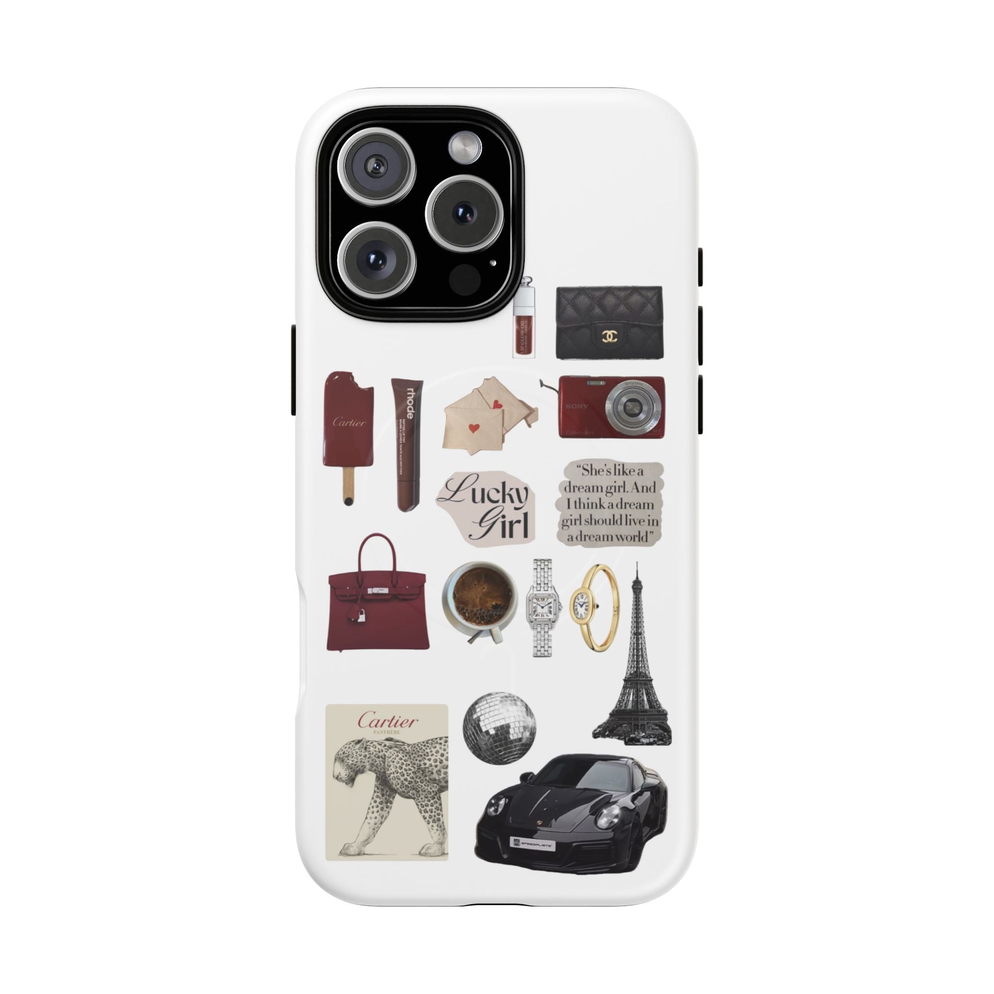 SAEVO Rouge Muse Magnetic iPhone Case